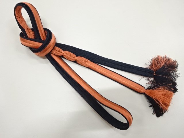 JAPANESE KIMONO / HAND-TIED OBIJIME